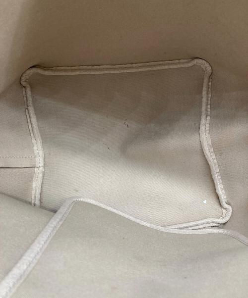 Herve Chapelier（エルベシャプリエ）Herve Chapelier (エルベシャプリエ) M SQUARE BASE TOTE BAG MASTIC/IVOIREの古着・服飾アイテム