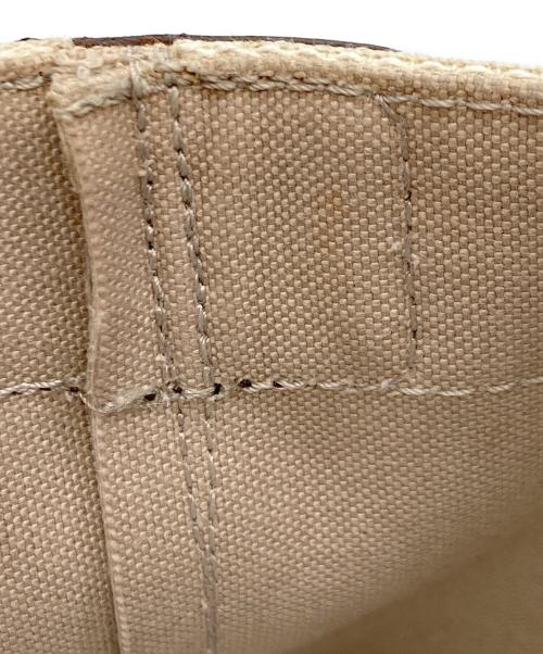 Herve Chapelier（エルベシャプリエ）Herve Chapelier (エルベシャプリエ) M SQUARE BASE TOTE BAG MASTIC/IVOIREの古着・服飾アイテム