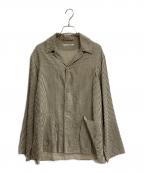 MAATEE&SONSマーティーアンドサンズ）の古着「SHIRTS JACKET」｜ベージュ