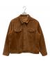 LEVI'S PReMIUM（リーバイス プレミアム）の古着「別注TYPE III スエードトラッカージャケット」｜ブラウン