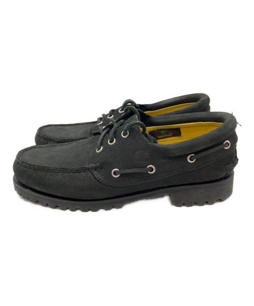 Timberland（ティンバーランド）Timberland (ティンバーランド) 3-EYELET CLASSIC RUGSOLE ブラック サイズ:US8Wの古着・服飾アイテム