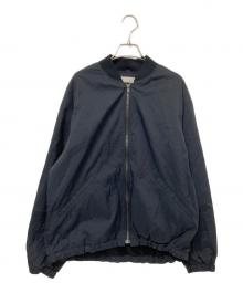 BEAUTY&YOUTH（ビューティーアンドユース）の古着「FLEX-LITE リブ ブルゾン」｜ブラック