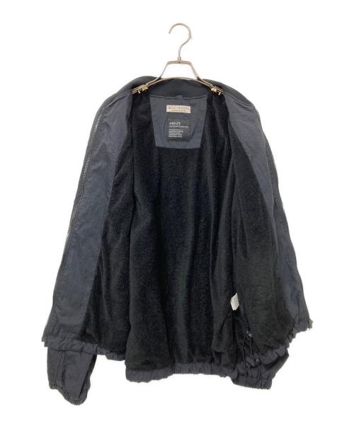 BEAUTY&YOUTH（ビューティーアンドユース）BEAUTY&YOUTH (ビューティーアンドユース) FLEX-LITE リブ ブルゾン ブラック サイズ:Lの古着・服飾アイテム