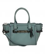 COACHコーチ）の古着「2WAYショルダーバッグ」｜ブルー