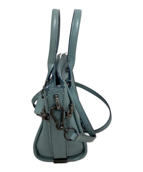 COACH（コーチ）COACH (コーチ) 2WAYショルダーバッグ ブルーの古着・服飾アイテム