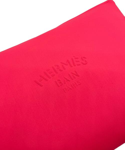 HERMES（エルメス）HERMES (エルメス) フラットポーチ ピンクの古着・服飾アイテム