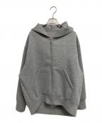 SLOBE IENAスローブ イエナ）の古着「ボリュームジップアップフーディー」｜グレー