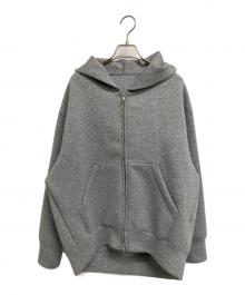 SLOBE IENA（スローブ イエナ）の古着「ボリュームジップアップフーディー」｜グレー