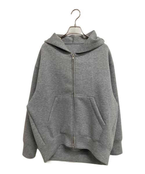 SLOBE IENA（スローブ イエナ）SLOBE IENA (スローブ イエナ) ボリュームジップアップフーディー グレー サイズ:FREEの古着・服飾アイテム