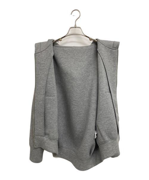 SLOBE IENA（スローブ イエナ）SLOBE IENA (スローブ イエナ) ボリュームジップアップフーディー グレー サイズ:FREEの古着・服飾アイテム