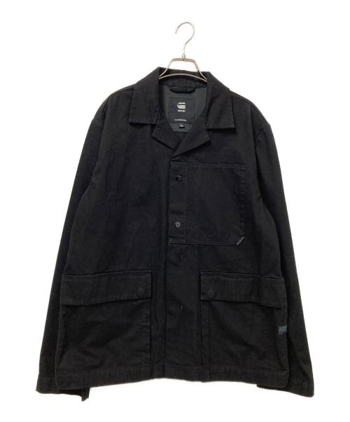 G-STAR RAW（ジースターロゥ）G-STAR RAW (ジースターロゥ) カバーオール ブラック サイズ:Lの古着・服飾アイテム