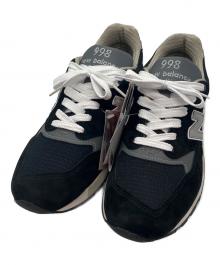 NEW BALANCE（ニューバランス）の古着「ローカットスニーカー　	USA製　U998BL」｜ブラック