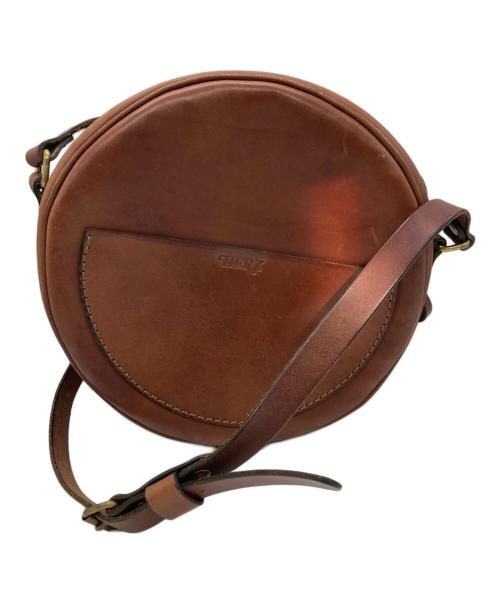 Herz（ヘルツ）Herz (ヘルツ) ショルダーバッグ/まん丸ポシェット ブラウンの古着・服飾アイテム