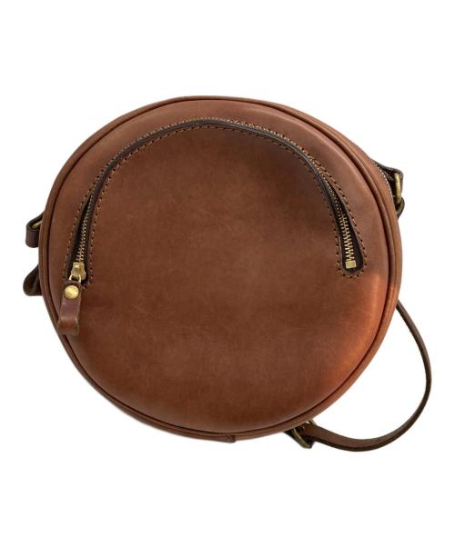Herz（ヘルツ）Herz (ヘルツ) ショルダーバッグ/まん丸ポシェット ブラウンの古着・服飾アイテム