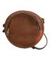 Herz (ヘルツ) ショルダーバッグ/まん丸ポシェット ブラウン：8000円