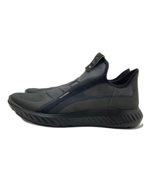ECCO（エコー）ECCO (エコー) スニーカー ブラック サイズ:43の古着・服飾アイテム