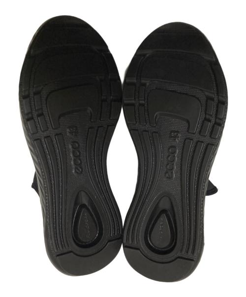 ECCO（エコー）ECCO (エコー) スニーカー ブラック サイズ:43の古着・服飾アイテム