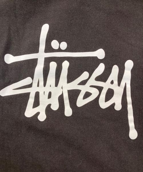 stussy（ステューシー）stussy (ステューシー) Basic Stussy Hoodie ブラック サイズ:Mの古着・服飾アイテム