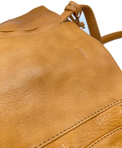genten（ゲンテン）genten (ゲンテン) レザートートバッグ ブラウンの古着・服飾アイテム