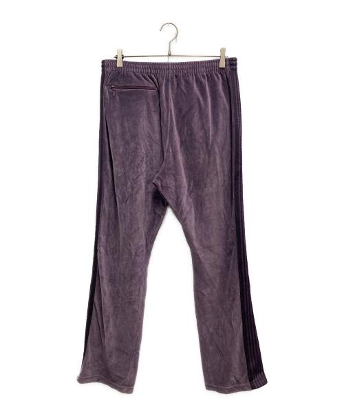 Needles（ニードルズ）Needles (ニードルズ) ベロアトラックパンツ パープル サイズ:Lの古着・服飾アイテム