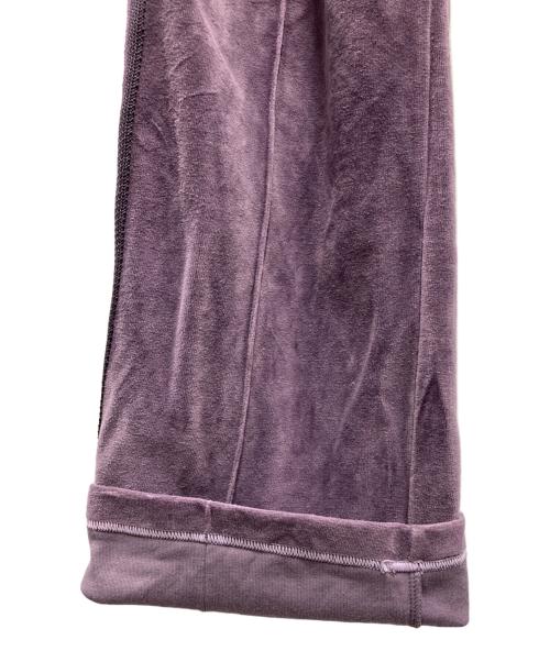 Needles（ニードルズ）Needles (ニードルズ) ベロアトラックパンツ パープル サイズ:Lの古着・服飾アイテム