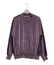 Needles（ニードルズ）の古着「ベロアトラックジャケット」｜パープル