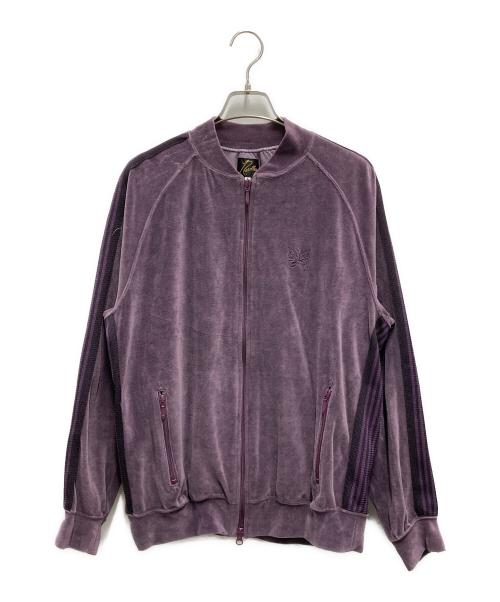 Needles（ニードルズ）Needles (ニードルズ) ベロアトラックジャケット パープル サイズ:Lの古着・服飾アイテム