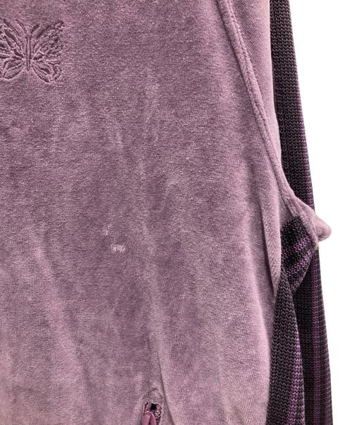 Needles（ニードルズ）Needles (ニードルズ) ベロアトラックジャケット パープル サイズ:Lの古着・服飾アイテム