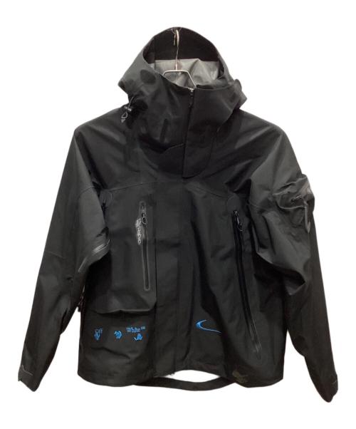 OFFWHITE（オフホワイト）OFFWHITE (オフホワイト) NIKE (ナイキ) ナイキ NRG CL フーディ ジャケット 2 ブラック サイズ:SIZE Lの古着・服飾アイテム