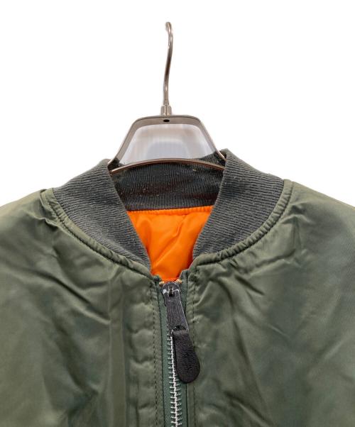 ALPHA（アルファ）ALPHA (アルファ) MA-1ジャケット グリーン サイズ:XLの古着・服飾アイテム