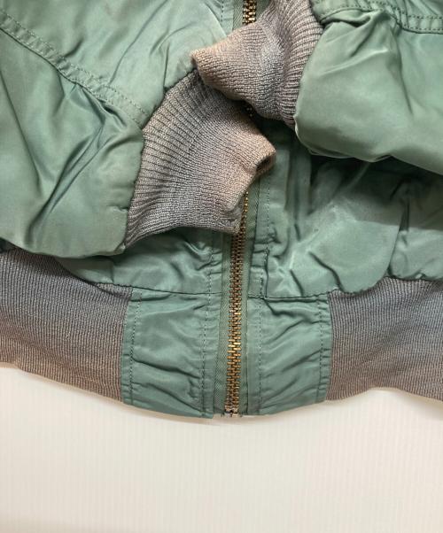 ALPHA（アルファ）ALPHA (アルファ) B-15Dフライトジャケット グリーン サイズ:Lの古着・服飾アイテム