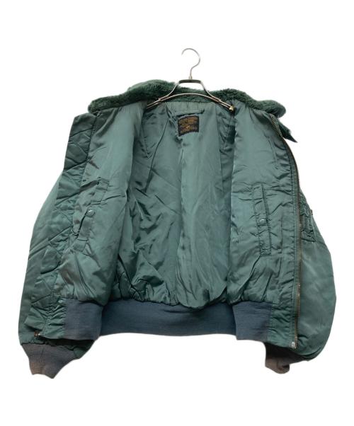 ALPHA（アルファ）ALPHA (アルファ) B-15Dフライトジャケット グリーン サイズ:Lの古着・服飾アイテム