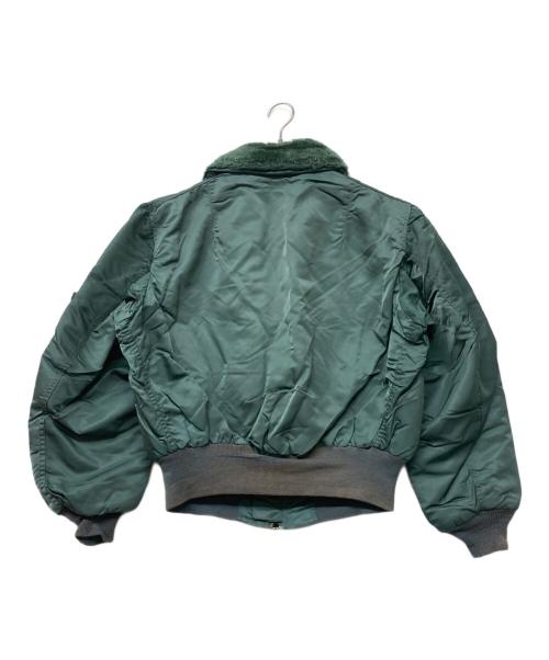 ALPHA（アルファ）ALPHA (アルファ) B-15Dフライトジャケット グリーン サイズ:Lの古着・服飾アイテム