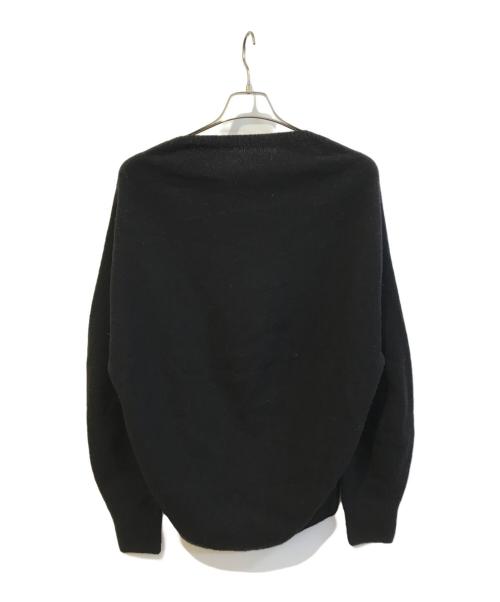 Spick and Span（スピック＆スパン）Spick and Span (スピックアンドスパン) ニュアンスコクーンシルエットニット ブラック サイズ:freeの古着・服飾アイテム