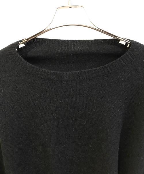 Spick and Span（スピック＆スパン）Spick and Span (スピックアンドスパン) ニュアンスコクーンシルエットニット ブラック サイズ:freeの古着・服飾アイテム