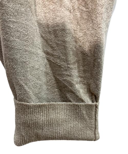 THREE DOTS（スリードッツ）THREE DOTS (スリードッツ) Velour sweater pants　VF6001Y ベージュ サイズ:Mの古着・服飾アイテム
