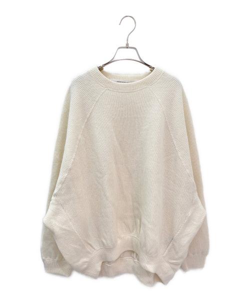 COGTHEBIGSMOKE（コグザビッグスモーク）COGTHEBIGSMOKE (コグザビッグスモーク) ELLIS SWEATSHIRT アイボリー サイズ:Freeの古着・服飾アイテム