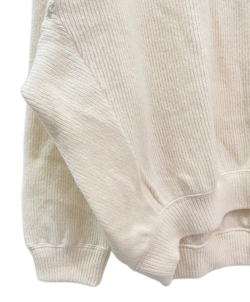 COGTHEBIGSMOKE（コグザビッグスモーク）COGTHEBIGSMOKE (コグザビッグスモーク) ELLIS SWEATSHIRT アイボリー サイズ:Freeの古着・服飾アイテム