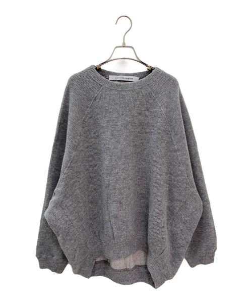 COGTHEBIGSMOKE（コグザビッグスモーク）COGTHEBIGSMOKE (コグザビッグスモーク) ELLIS SWEATSHIRT グレー サイズ:Freeの古着・服飾アイテム