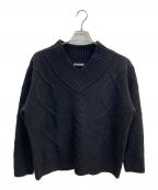 theory luxeセオリーリュクス）の古着「ウールカシミヤニット」｜ブラック