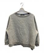 FRAMeWORKフレームワーク）の古着「ボートネックワイドスウェット」｜グレー
