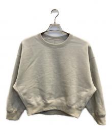 Noble（ノーブル）の古着「ナッピングオーバーニュアンススウェット」｜ベージュ