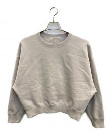 Noble（ノーブル）の古着「ナッピングオーバーニュアンススウェット」｜ベージュ