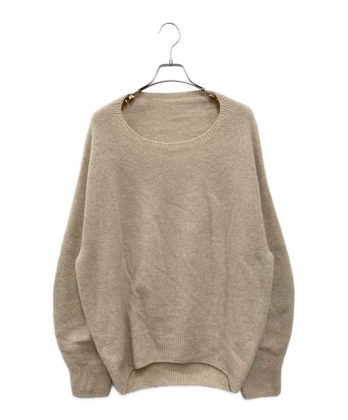 Spick and Span（スピック＆スパン）Spick and Span (スピック＆スパン) ニュアンスコクーンシルエットニット ベージュ サイズ:FREEの古着・服飾アイテム