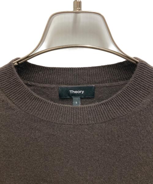 theory（セオリー）theory (セオリー) ウールカシミヤニット ブラウン サイズ:Sの古着・服飾アイテム