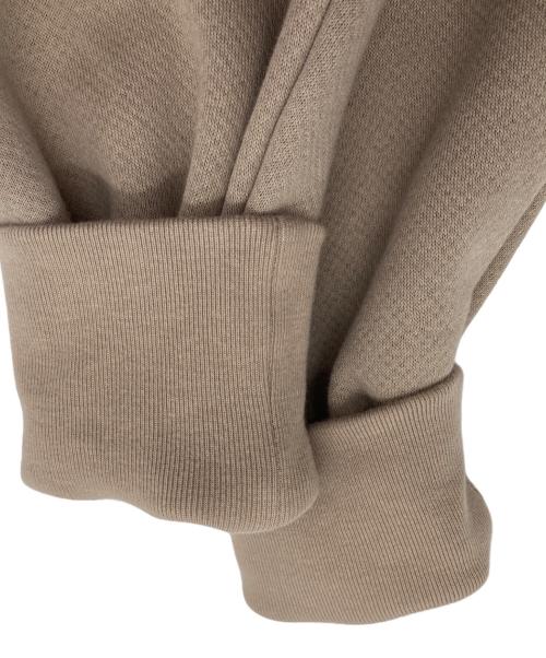 Americana（アメリカーナ）Americana (アメリカーナ) ゴールドジップ フード パーカー ブラウン サイズ:FREEの古着・服飾アイテム