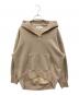 Americana（アメリカーナ）の古着「ゴールドジップ フード パーカー」｜ブラウン