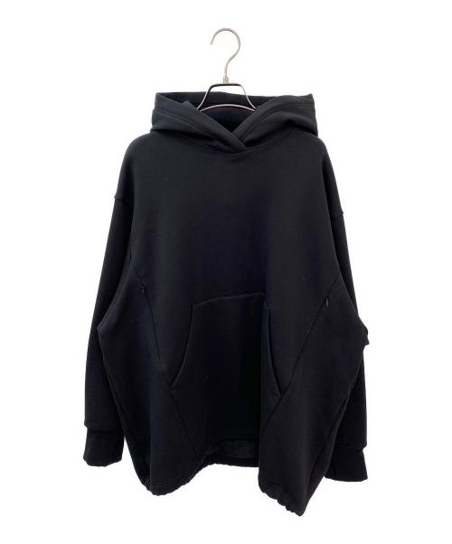 LE PHIL（ル フィル）LE PHIL (ル フィル) バック裏毛ビッグフーディー ブラック サイズ:Freeの古着・服飾アイテム