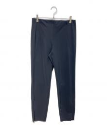 theory（セオリー）の古着「ストレッチパンツ　PRECISION PONTE SEAMED LEGGING　01-5406015」｜ブラック