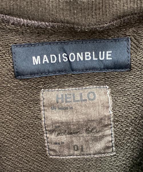 MADISON BLUE（マディソンブルー）MADISON BLUE (マディソンブルー) HELLO HOODIE ブラウン サイズ:Sの古着・服飾アイテム